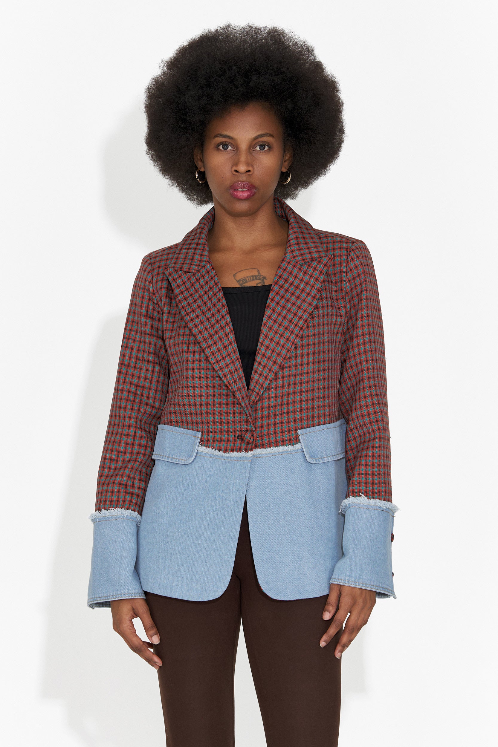 Sacou dama elegant visiniu Zinalia Bogas