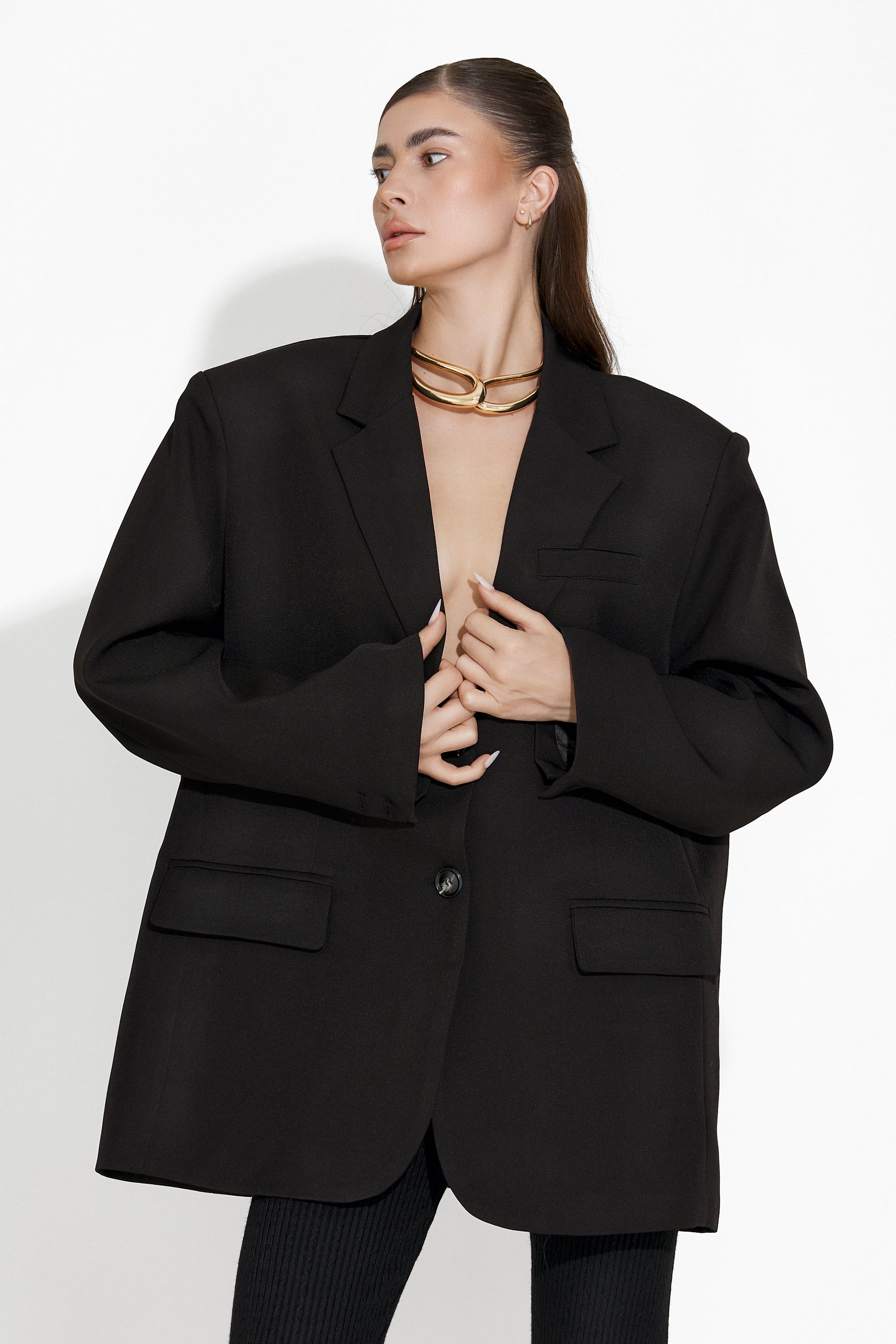 Black women's jacket Adala Bogas