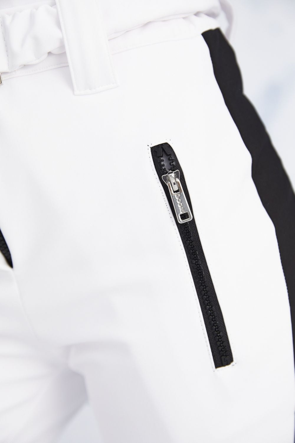 Nalor Bogas white casual ski overalls