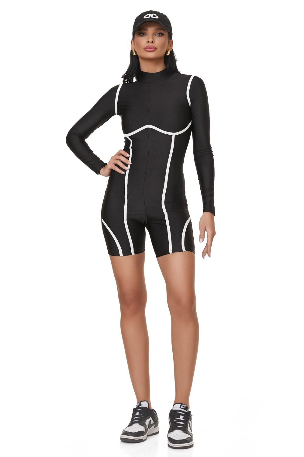 Salopeta dama casual neagra Mesiv Bogas
