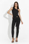 Rikasa Bogas Casual Black Women's Jumpsuit