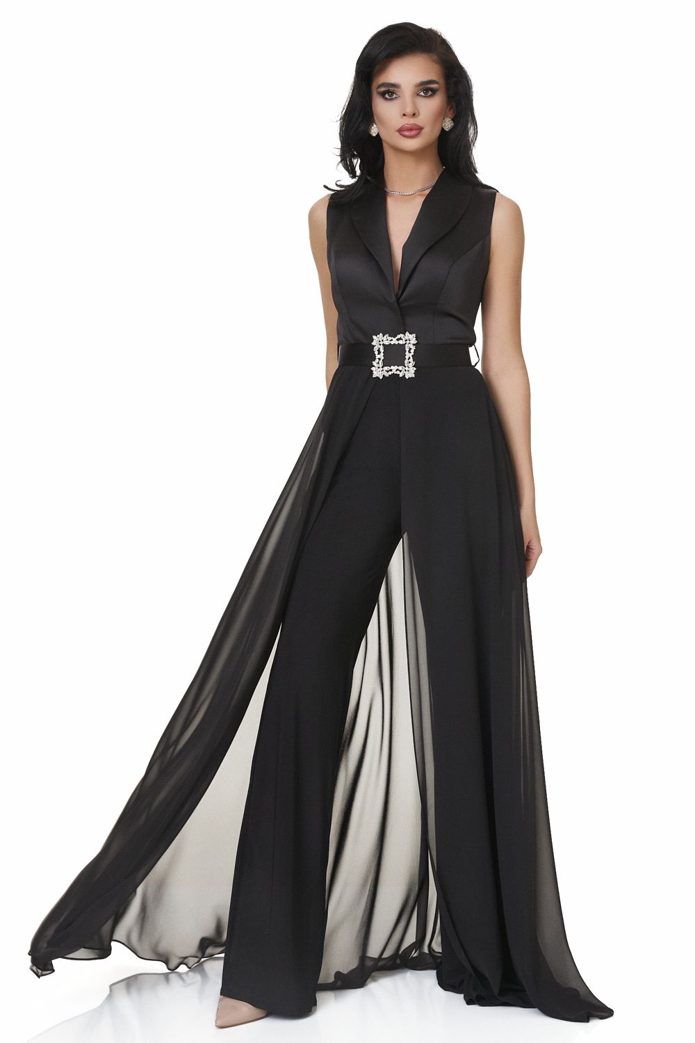Salopeta dama eleganta neagra Gidisa Bogas