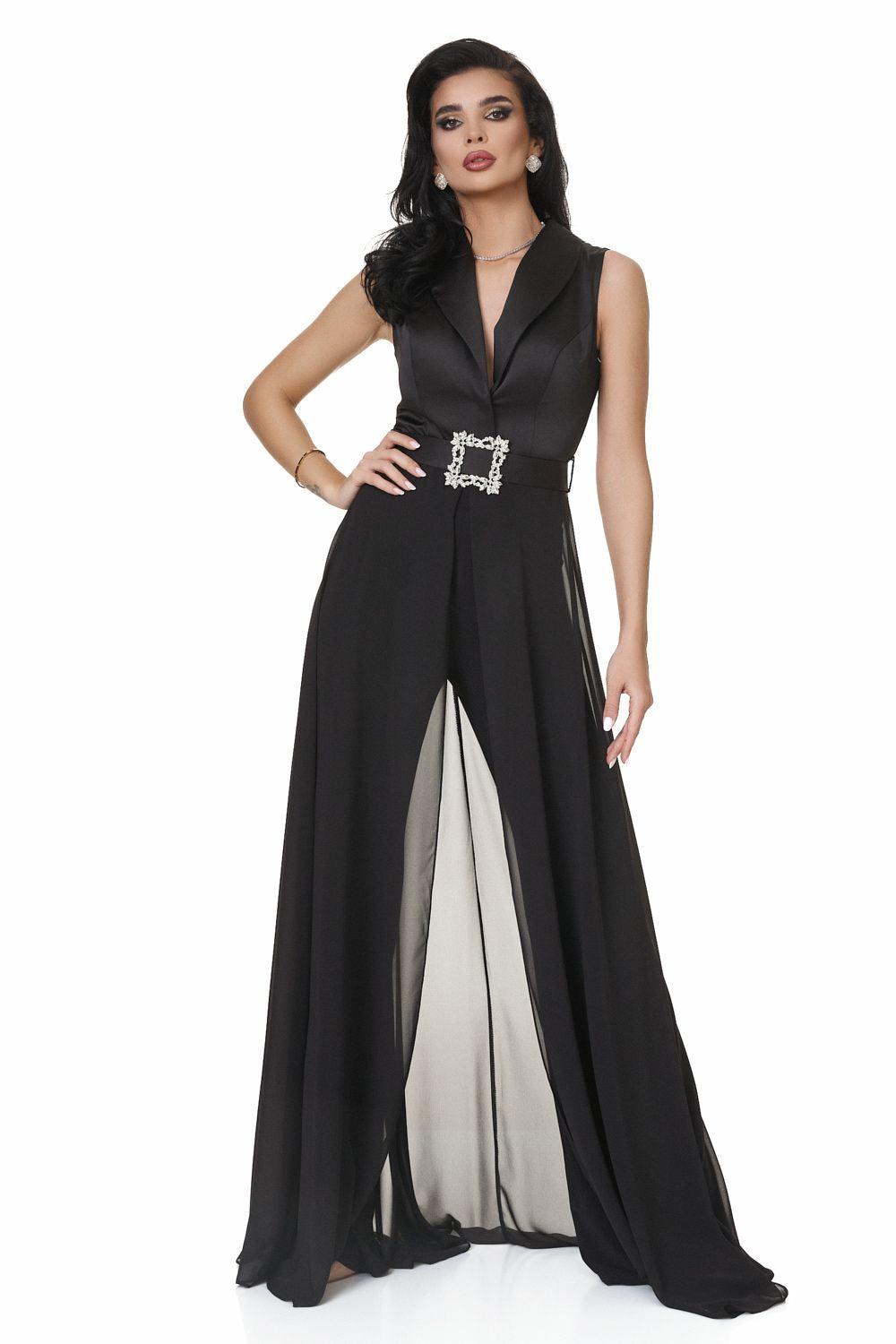 Salopeta dama eleganta neagra Gidisa Bogas