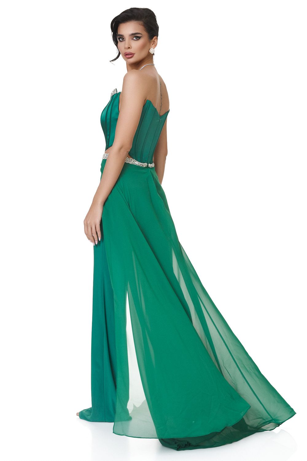 Elegant green ladies overalls Gondasa Bogas