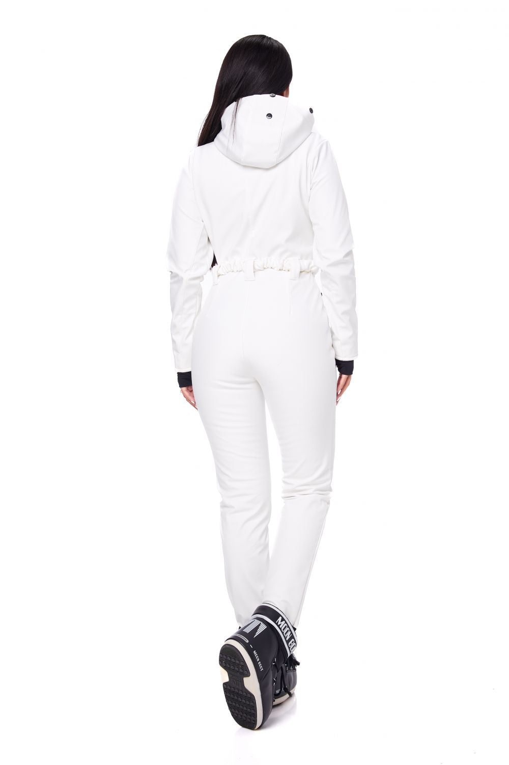 Salopeta ski casual alba Anodys Bogas