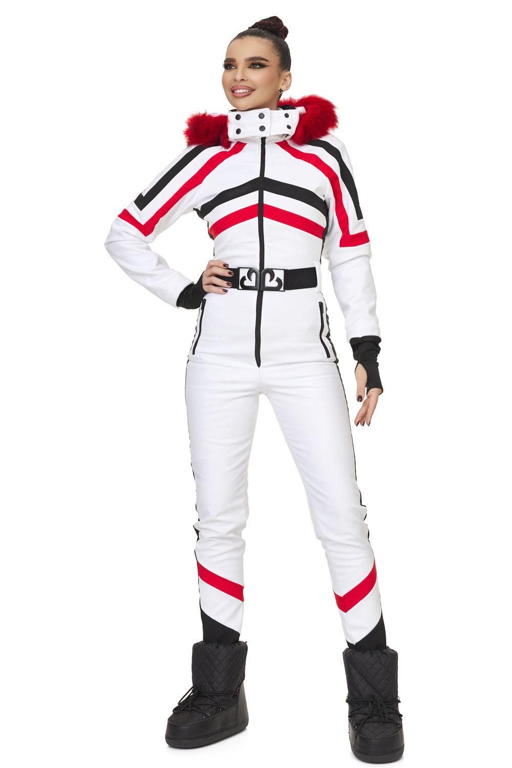 Salopeta ski casual alba Meyba Bogas