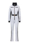 Oliviene Bogas Casual White Ski Jumpsuit