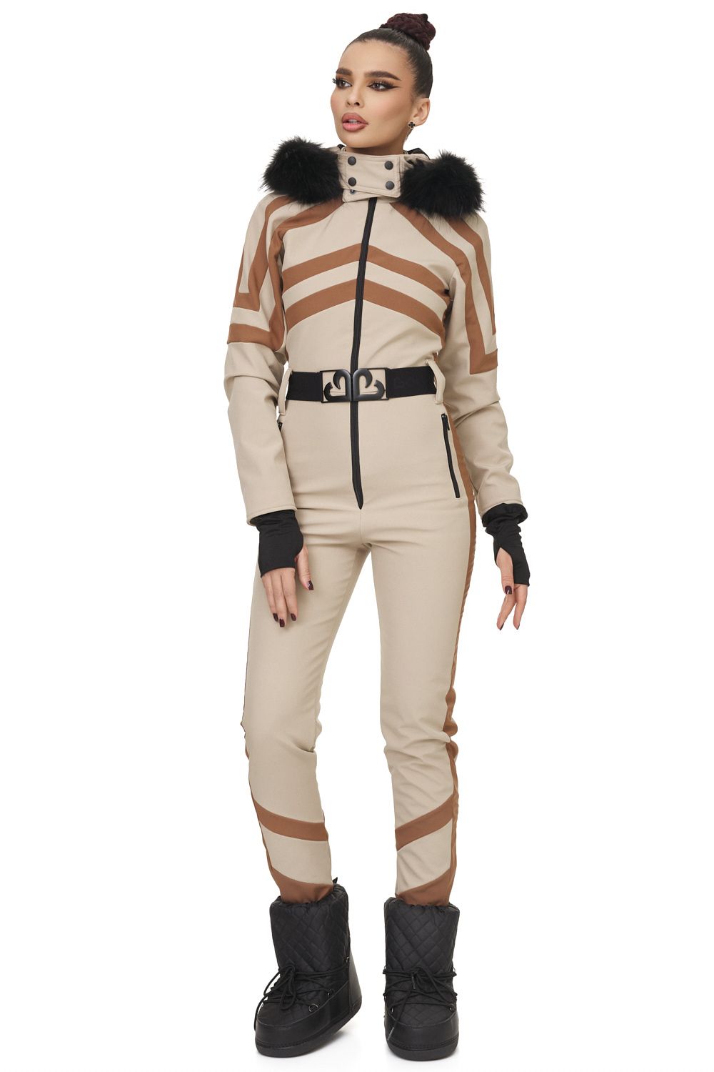 Meyba Bogas beige casual ski overalls