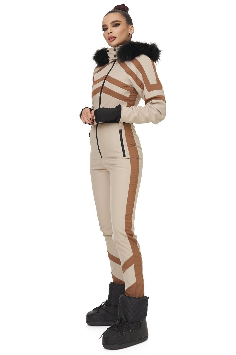 Meyba Bogas beige casual ski overalls