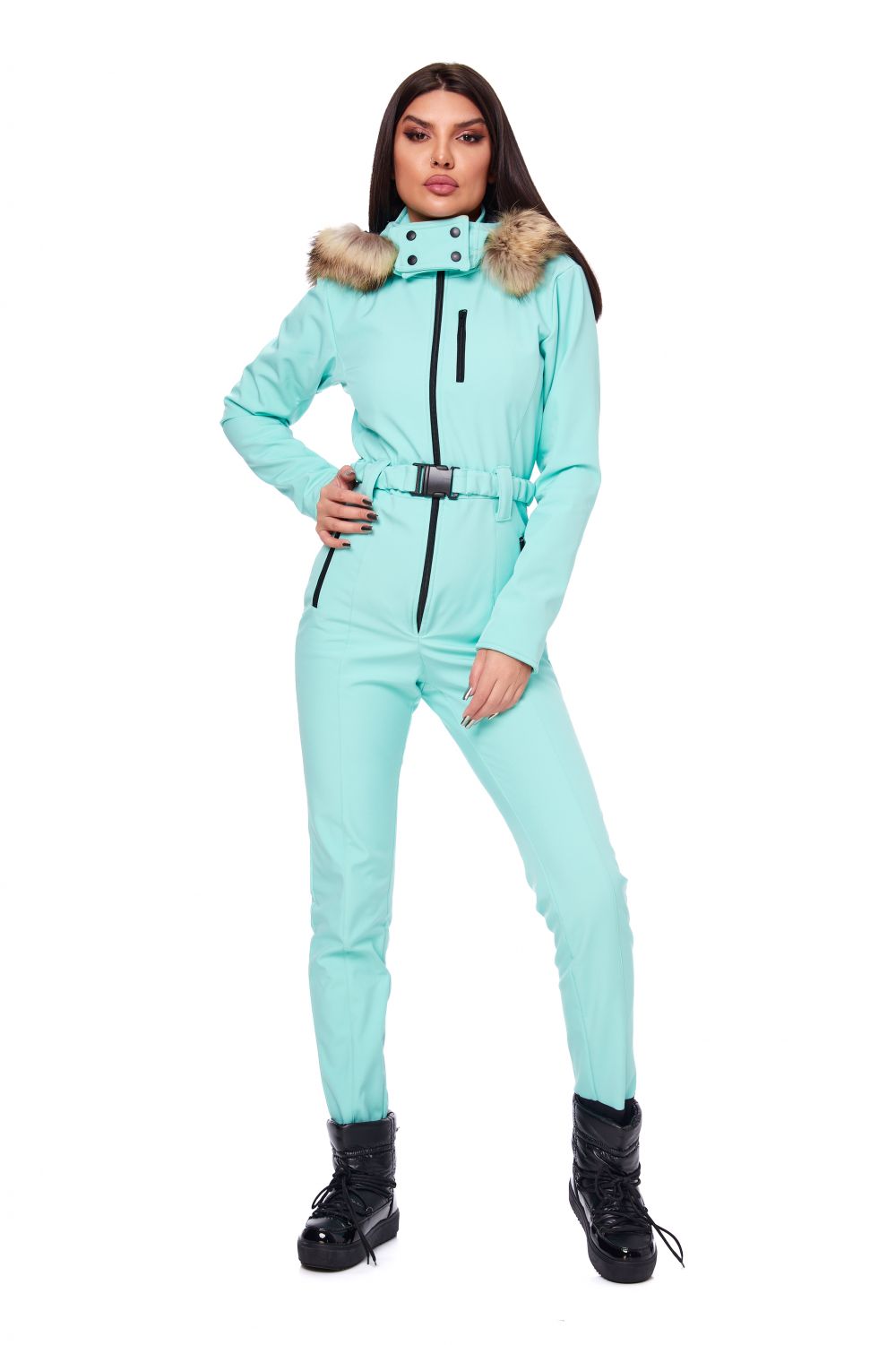 Salopeta ski casual bleu Sydona Bogas