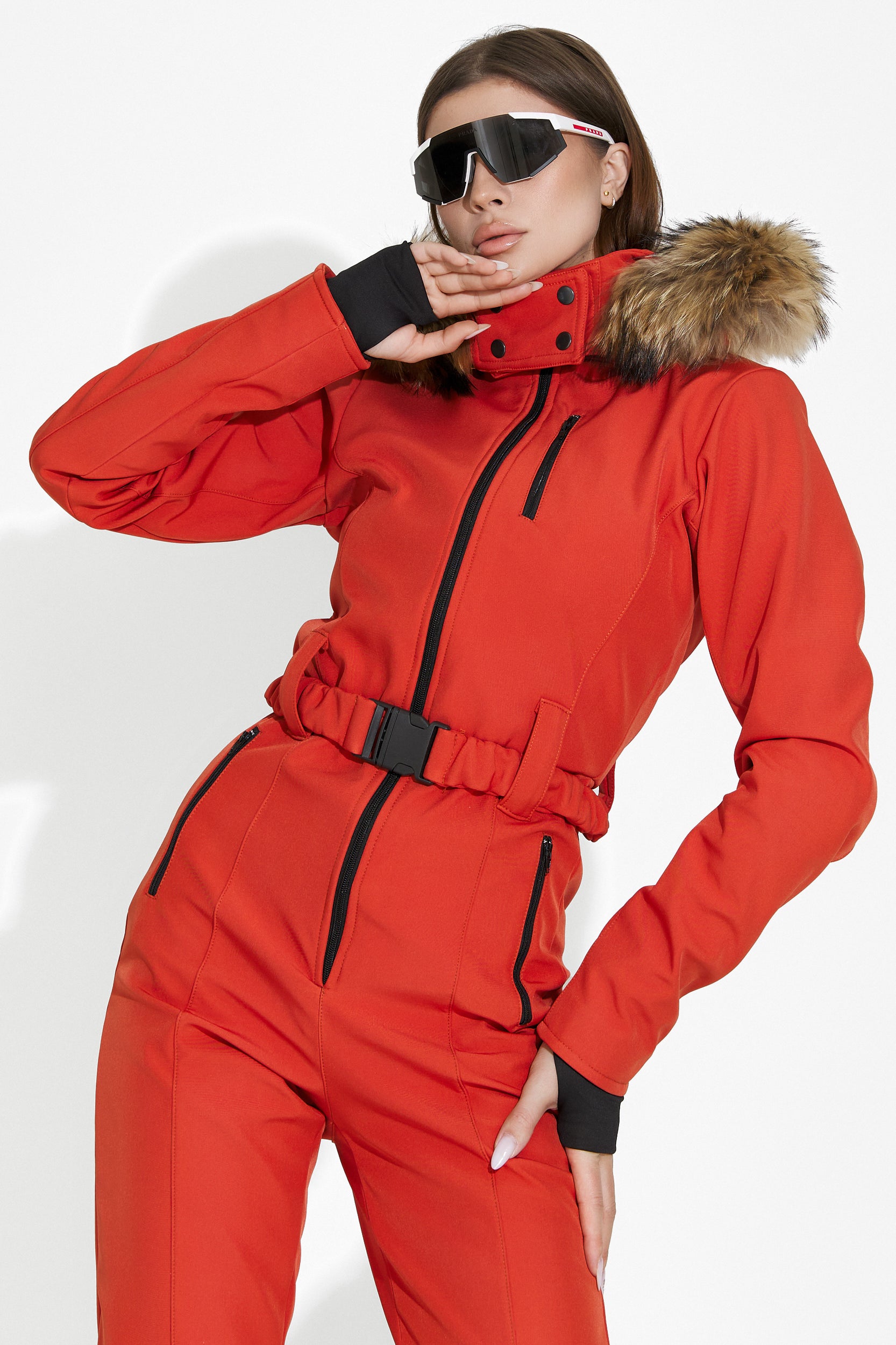 Salopeta ski casual caramiziu Sydona Bogas