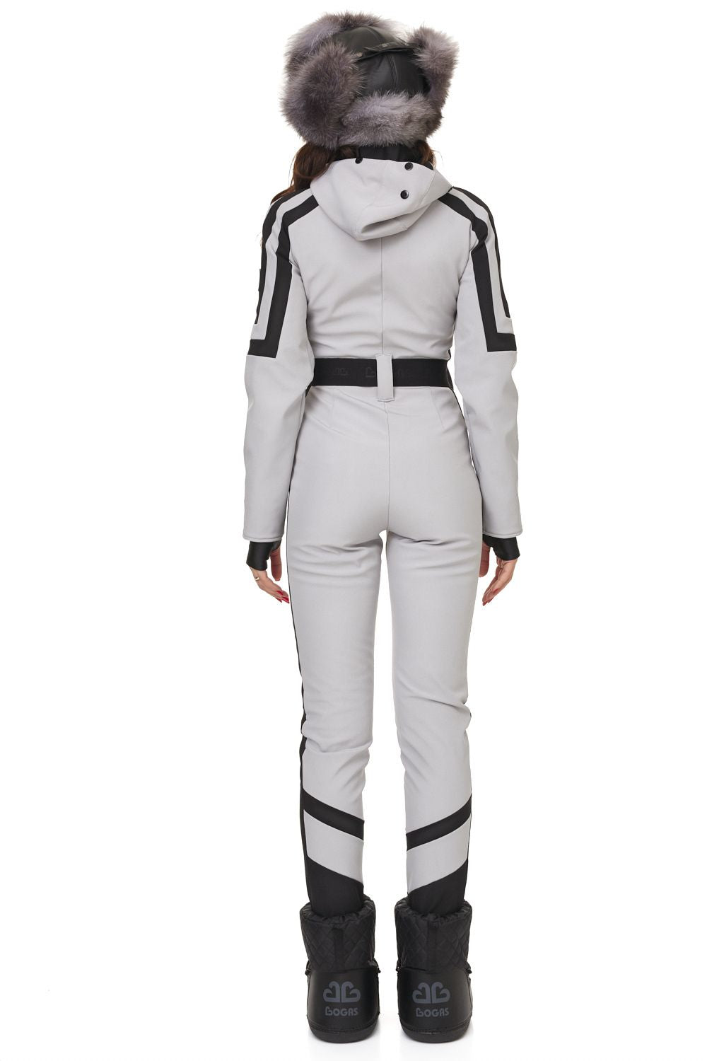 Abyem Bogas grey casual ski overalls