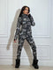 Salopeta ski casual gri army Annvar Bogas