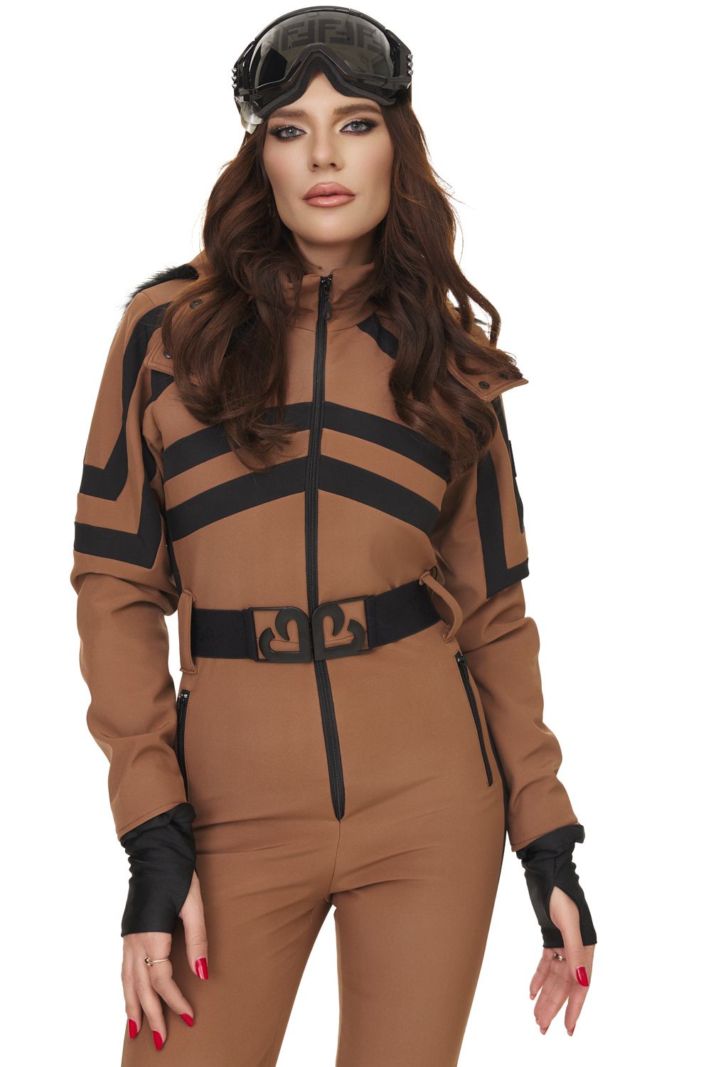 Meyba Bogas brown casual ski overalls