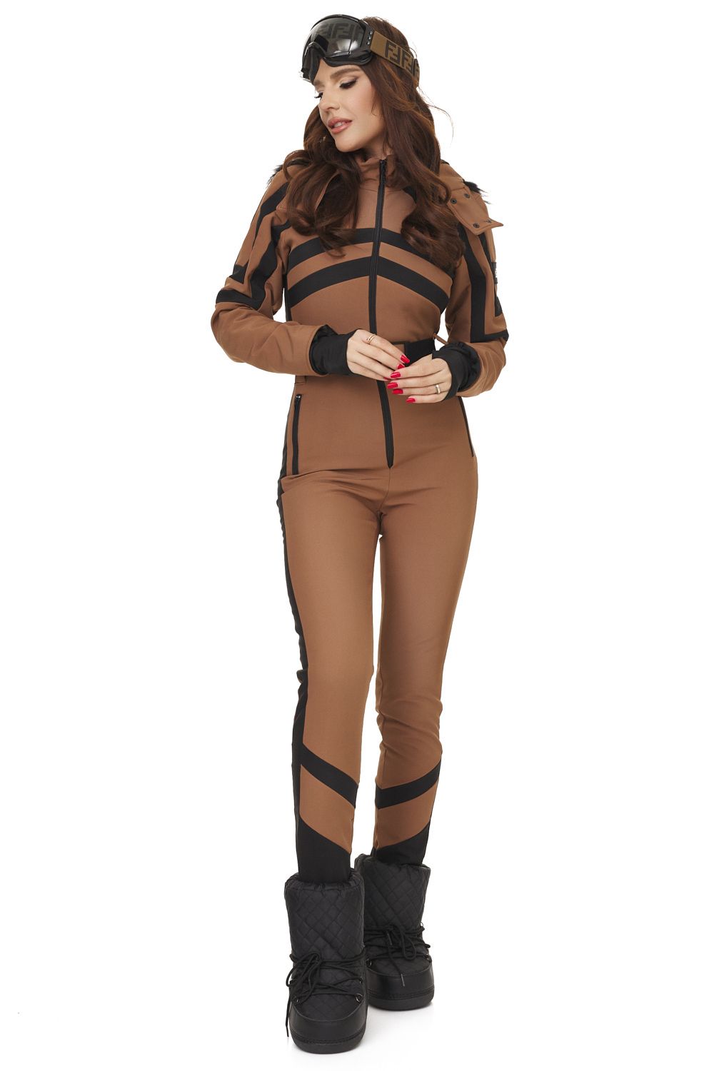 Meyba Bogas brown casual ski overalls