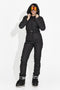 Black casual ski overalls Alpinova Bogas