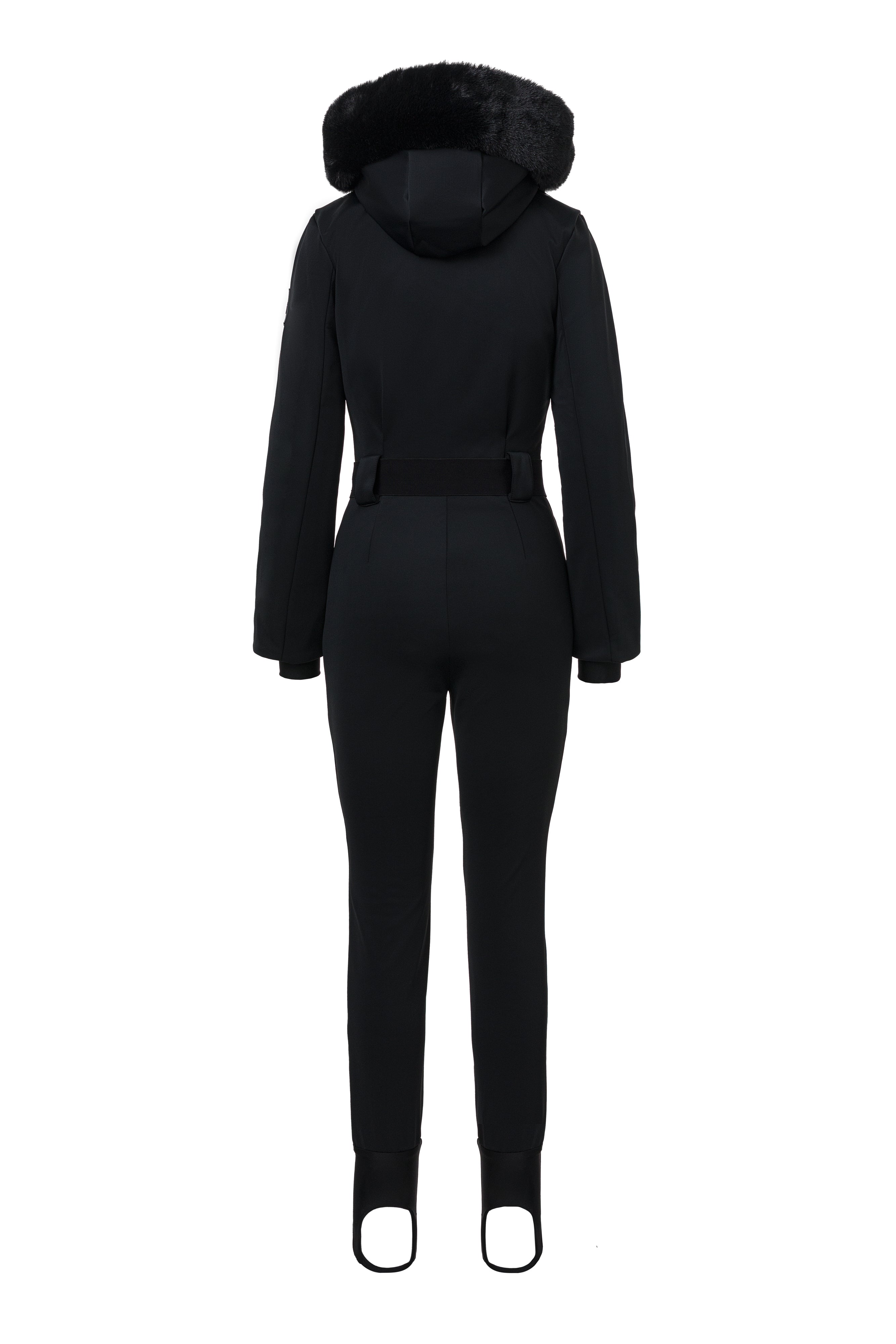 Salopeta ski casual neagra Frosina Bogas