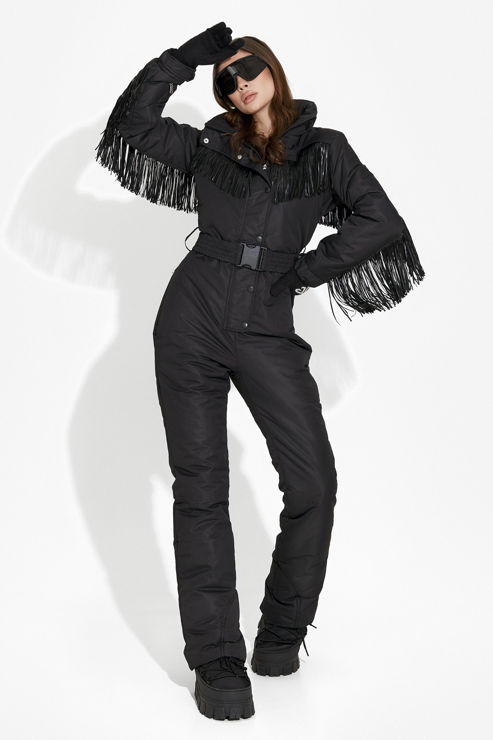 Salopeta ski casual neagra Ritanya Bogas