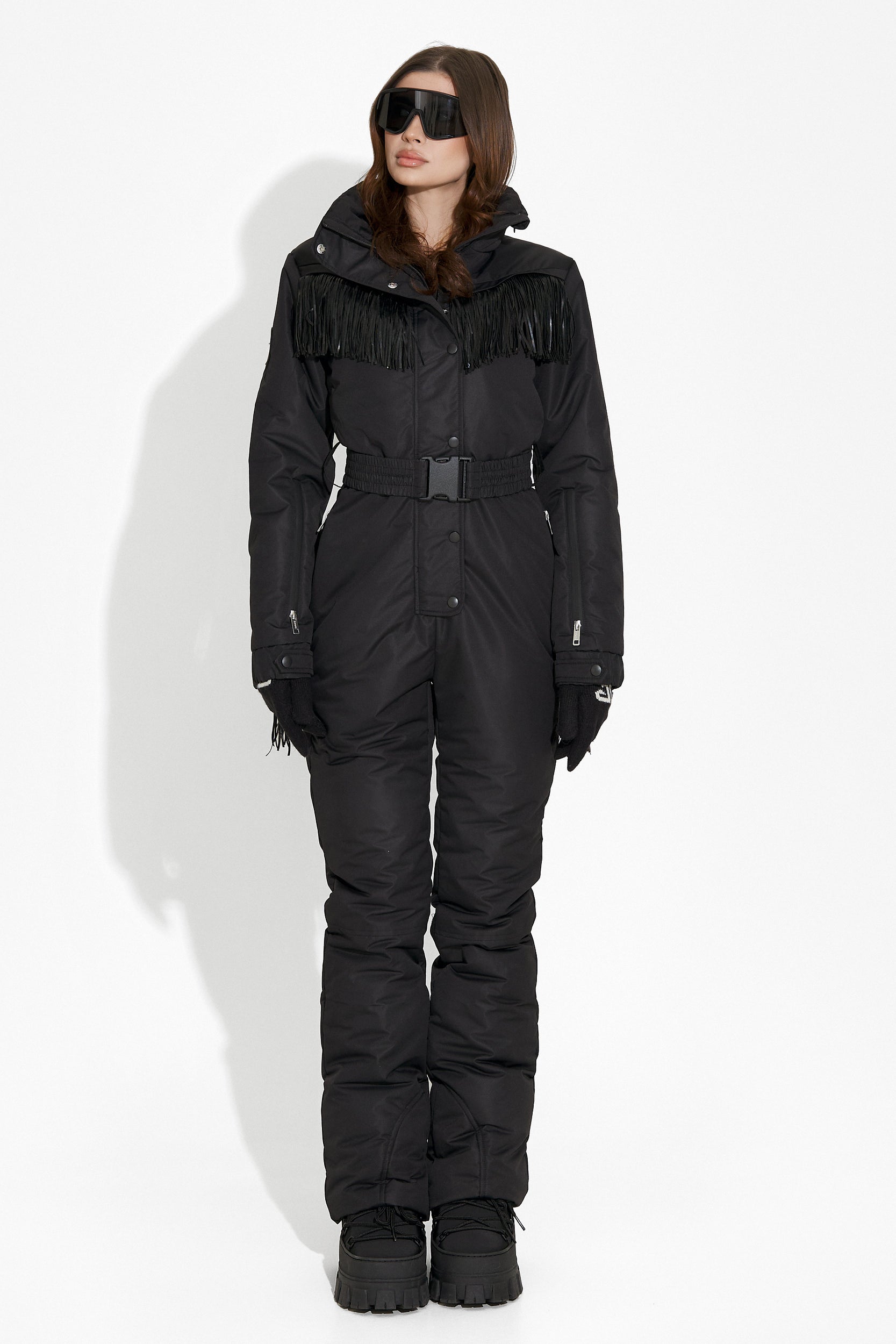 Salopeta ski casual neagra Ritanya Bogas