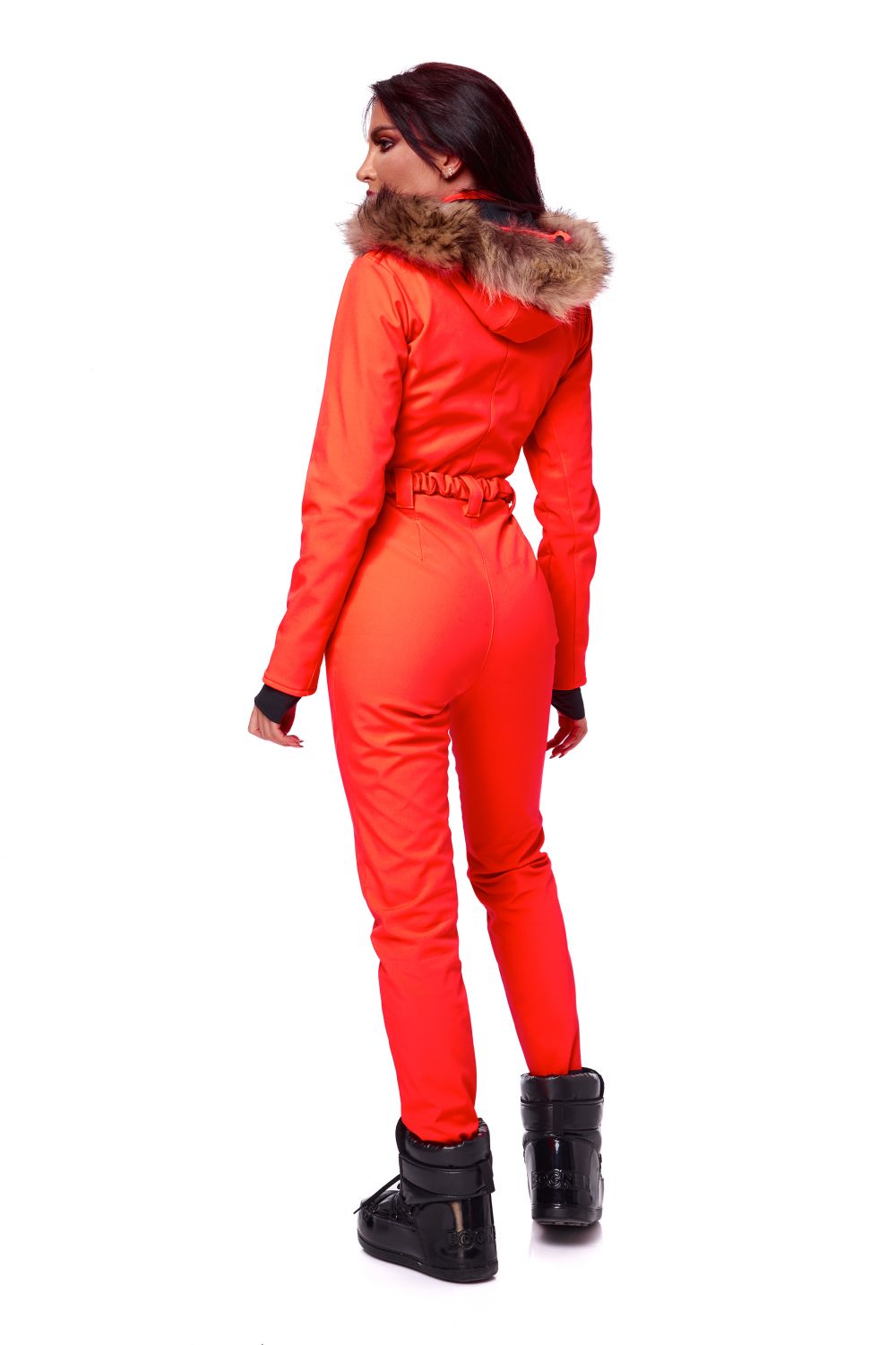 Salopeta ski casual portocalie Sydona Bogas