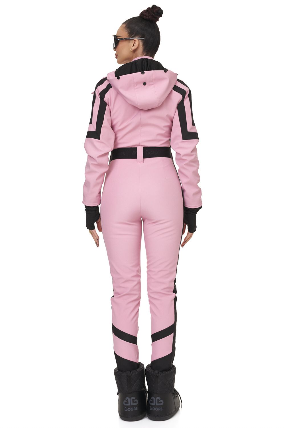 Salopeta ski casual roz Abyem Bogas