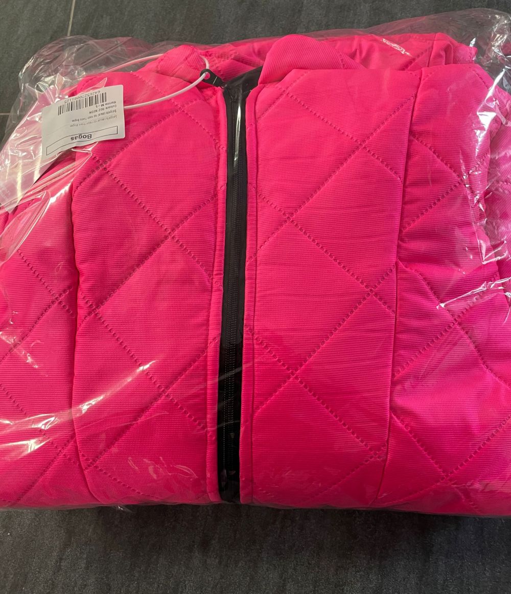 Levy Bogas neon pink casual ski jumpsuit