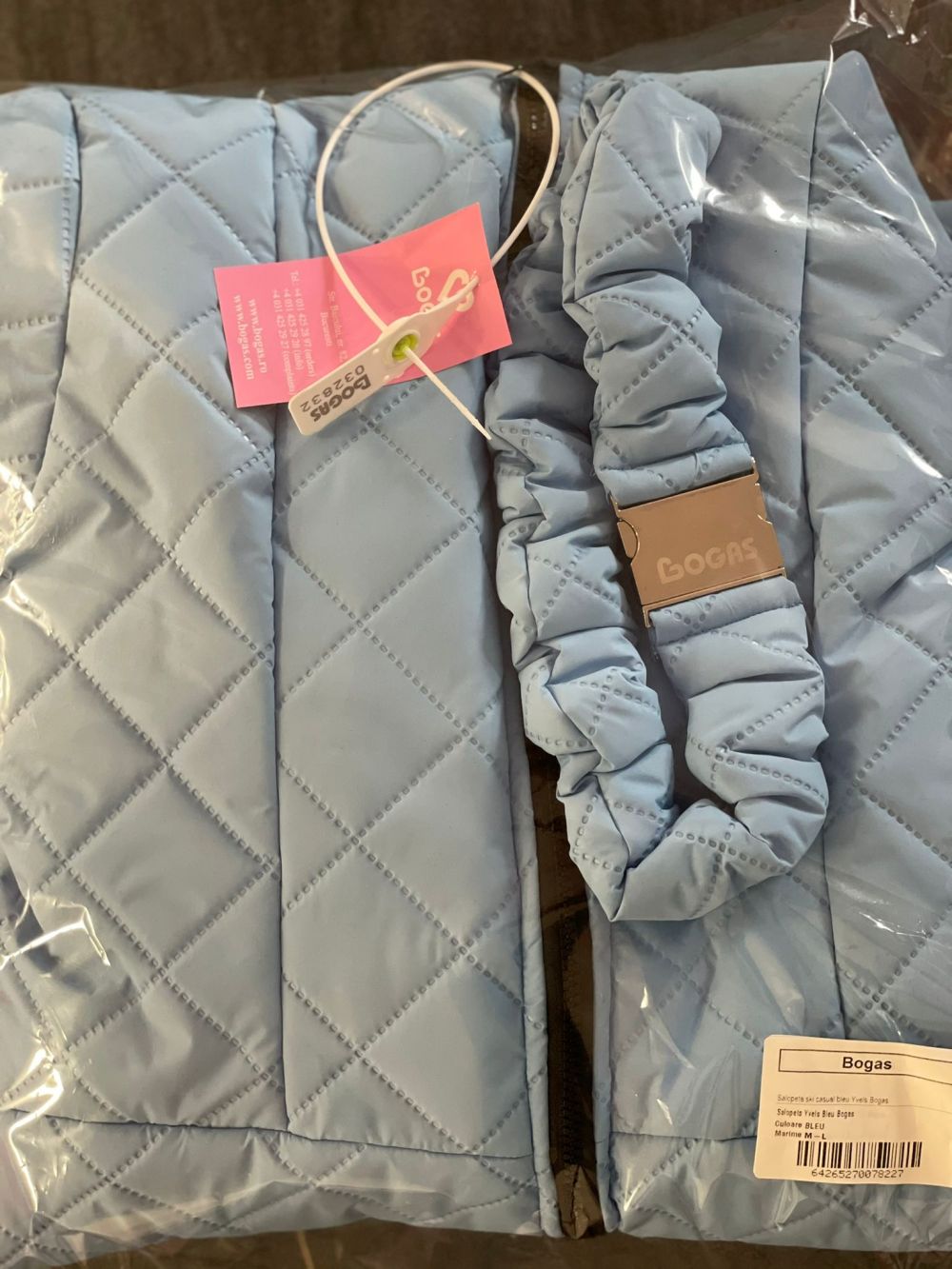 Salopeta ski casual bleu Levy Bogas