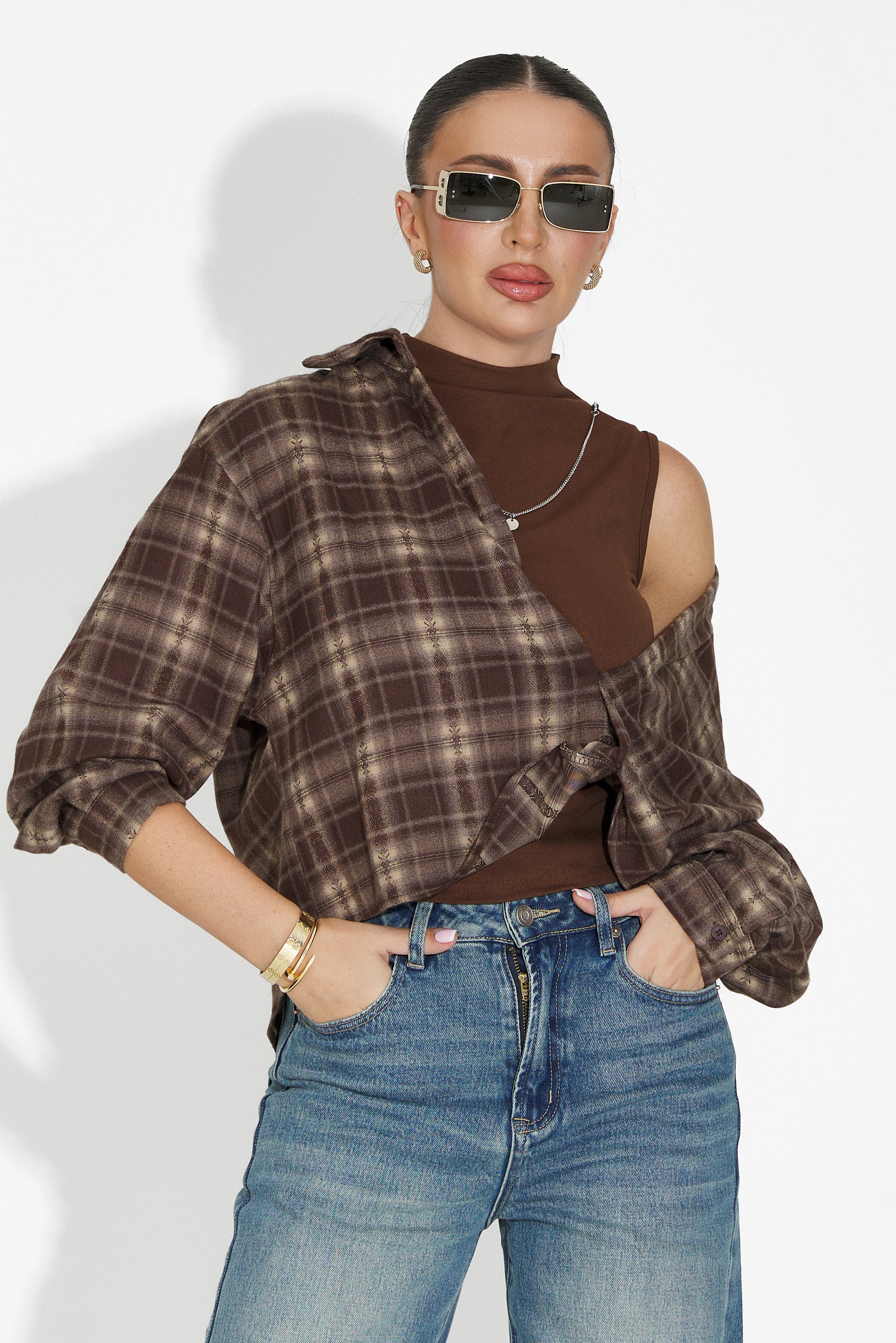 Set camasa dama + maiou maro Noielia Bogas