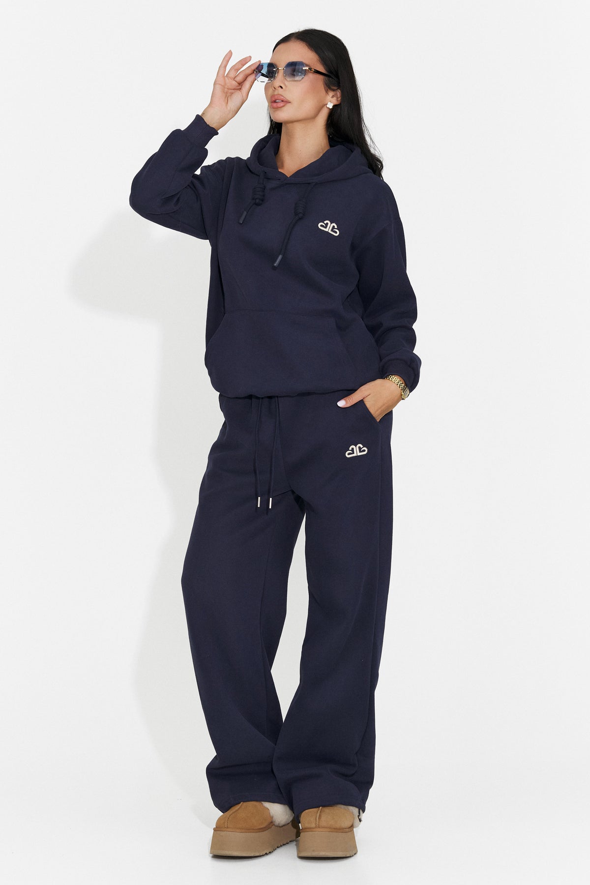 Trening casual bleumarin Braclaela Bogas