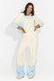 Trening dama casual 3 piese crem Velydvieria Bogas