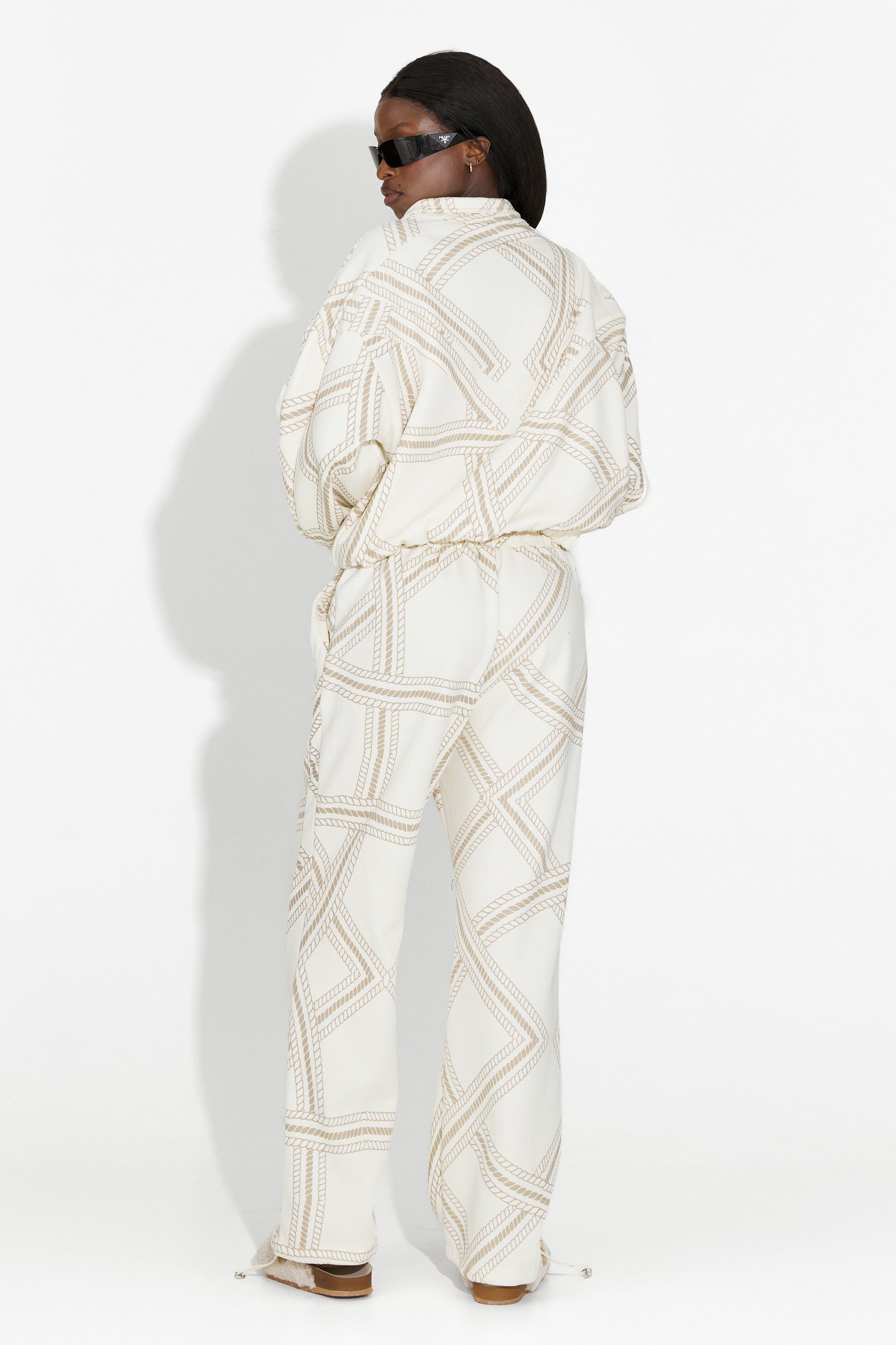 Trening dama casual bej Kristela Bogas