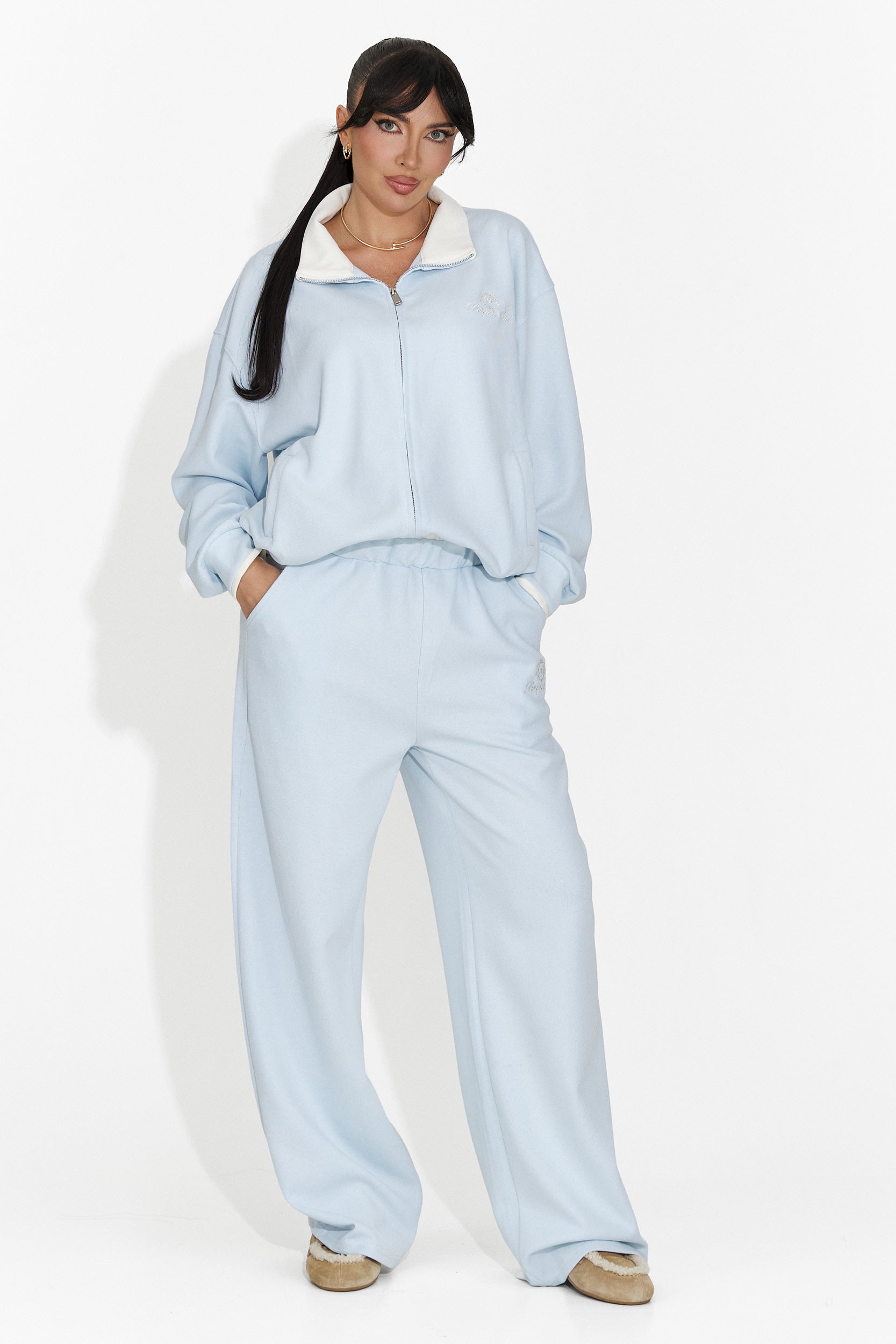 Trening dama casual bleu Lysara Bogas