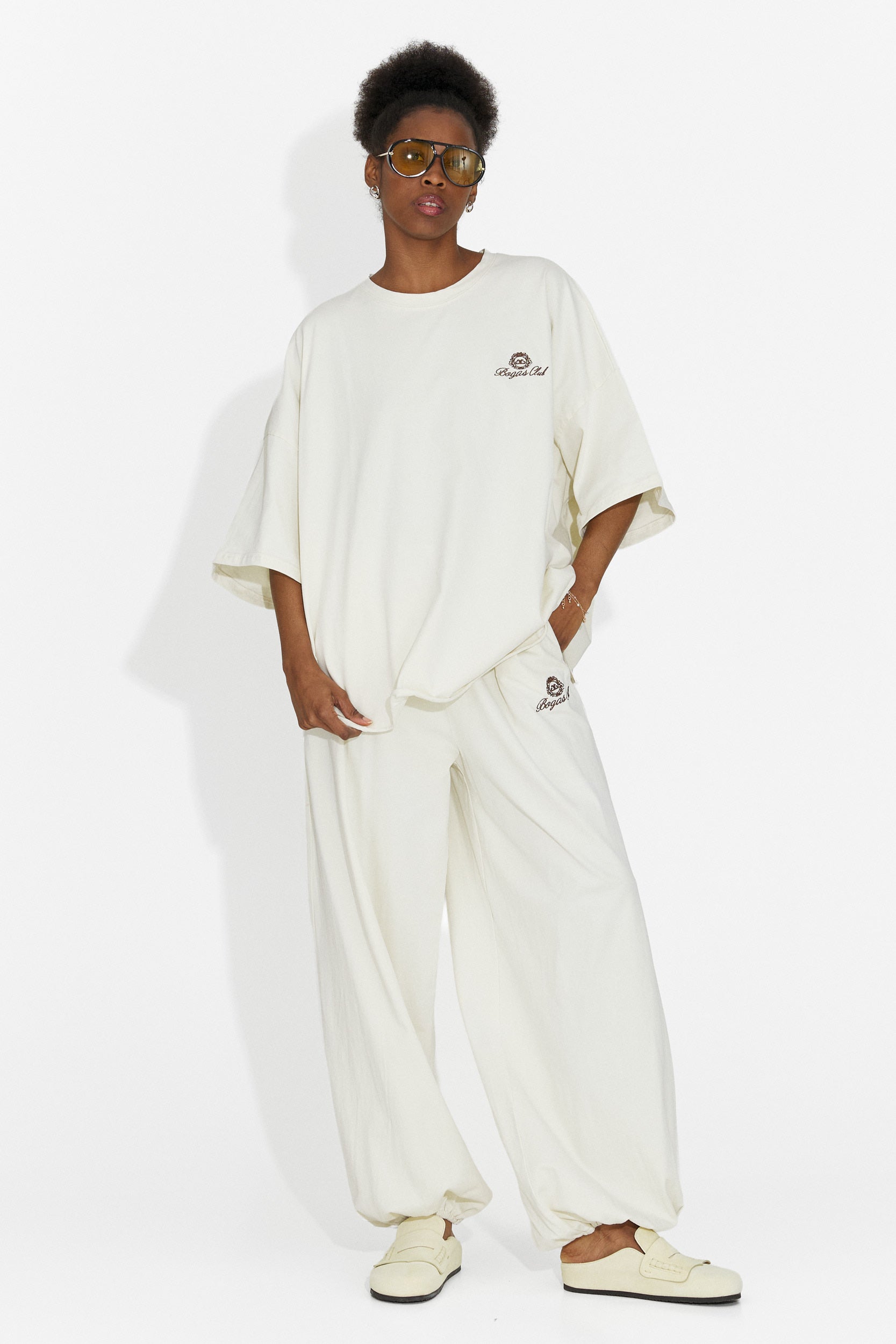 Trening dama casual crem Edelweis Bogas