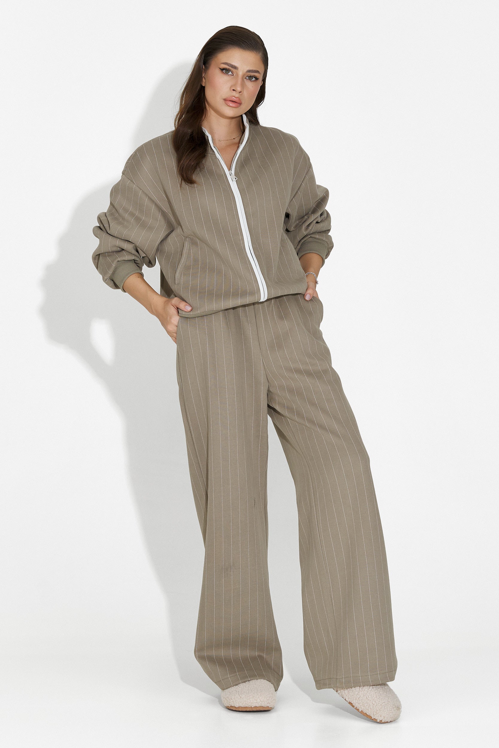 Trening dama casual grej Saviera Bogas