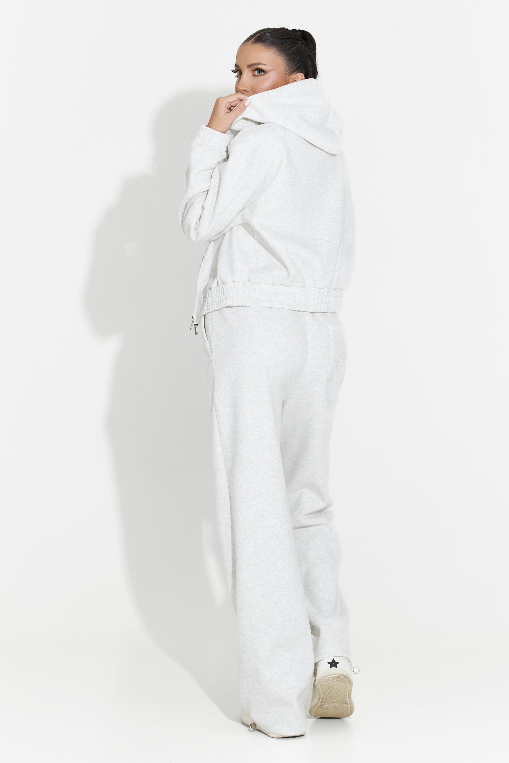 Women's casual gray tracksuit Arleta Bogas