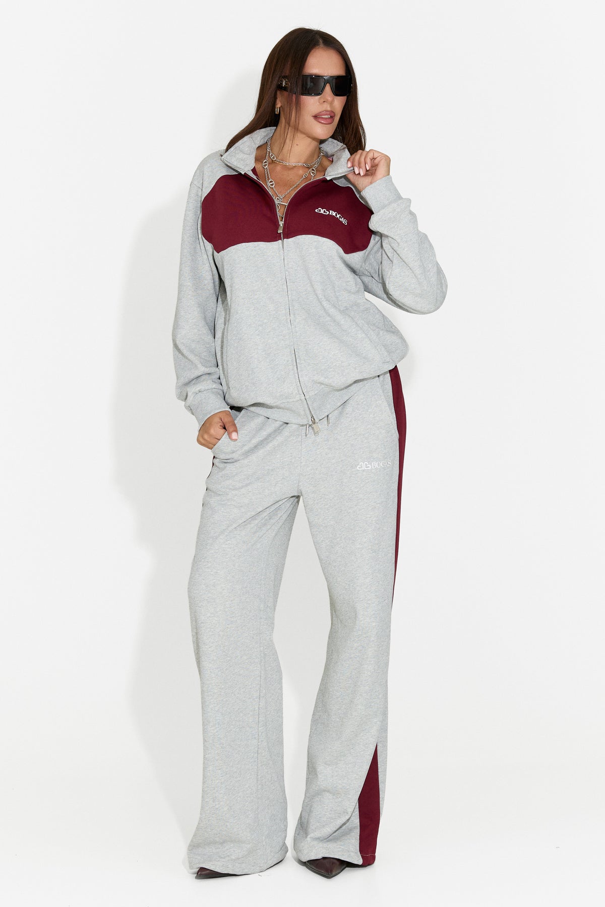 Trening dama casual gri Baceia Bogas