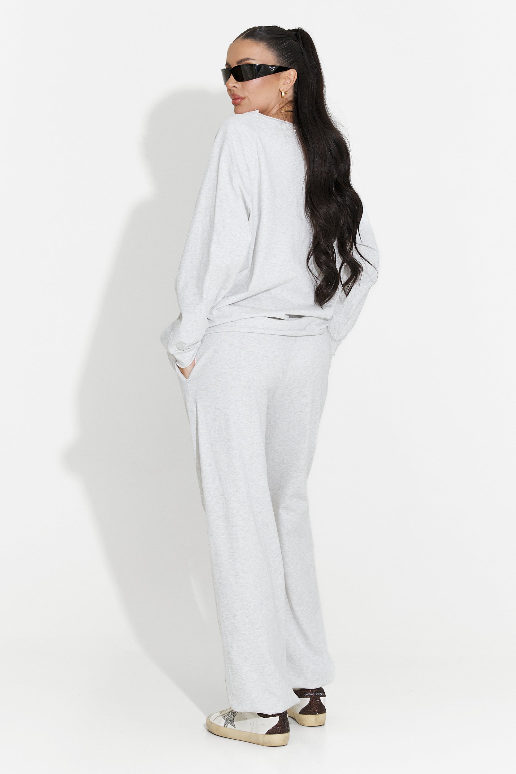 Women's casual gray tracksuit Clavira Bogas