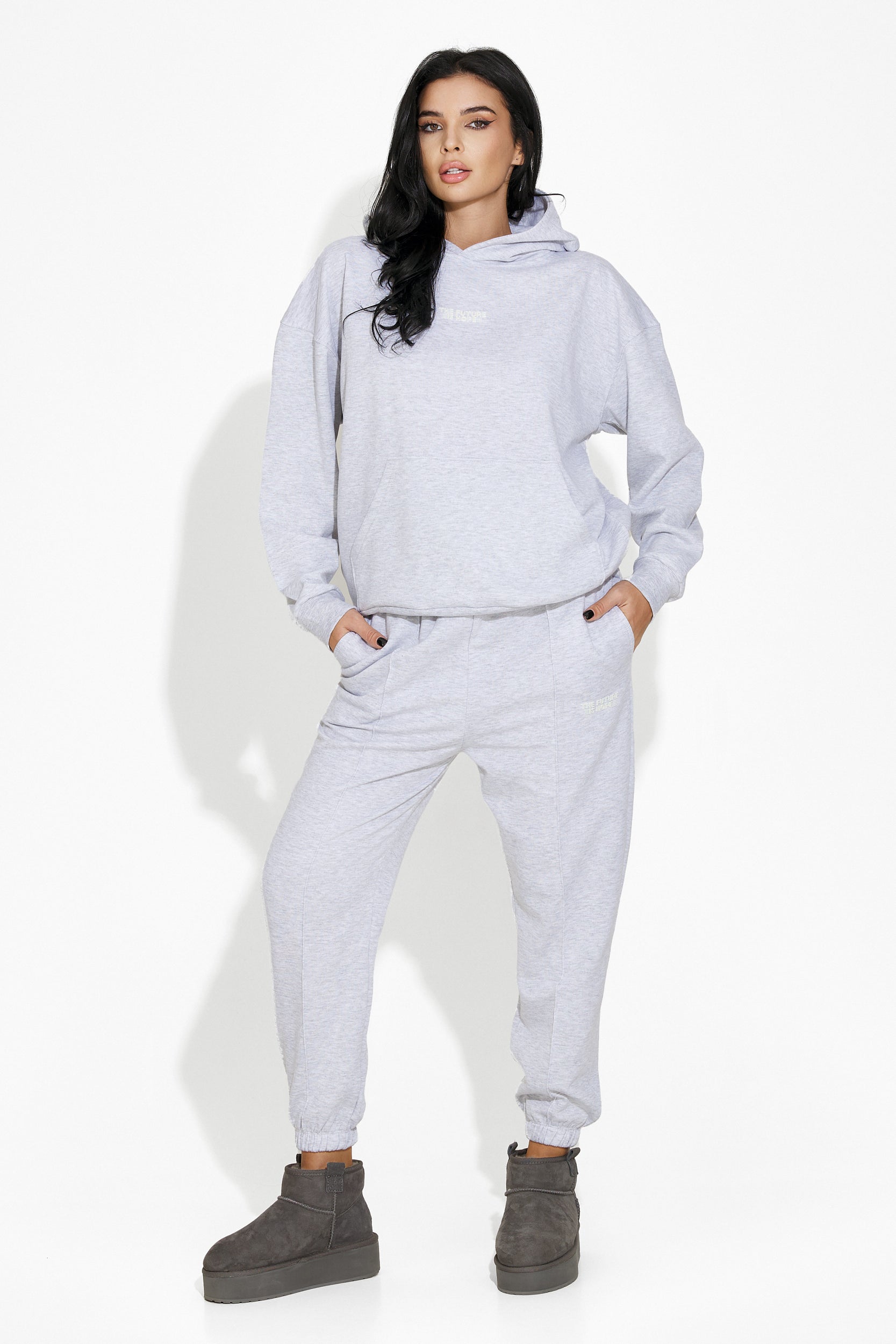 Trening dama casual gri Josely Bogas