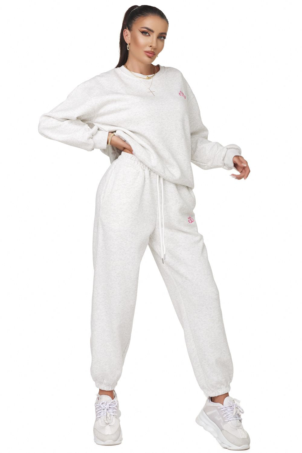 Trening dama casual gri Monela Bogas