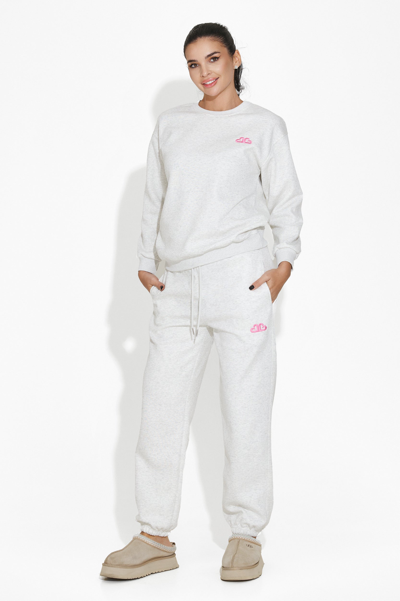Trening dama casual gri Monela Bogas