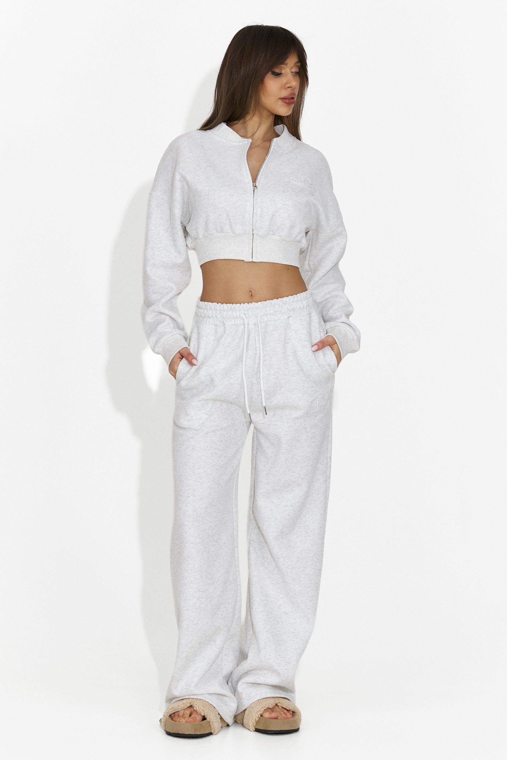 Trening dama casual gri Ofelya Bogas