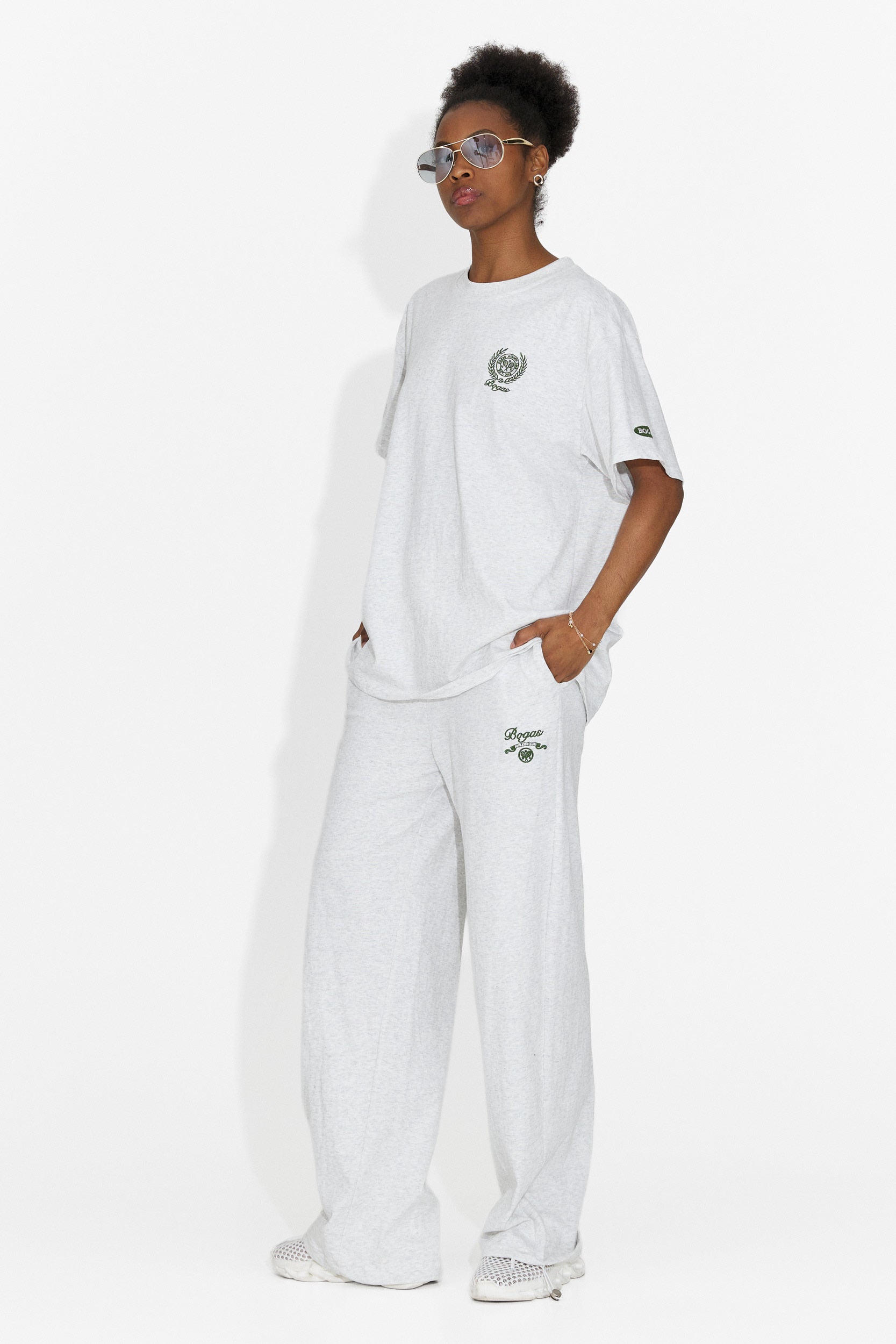 Trening dama casual gri Svena Bogas