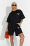 Trening dama casual negru Nathly Bogas