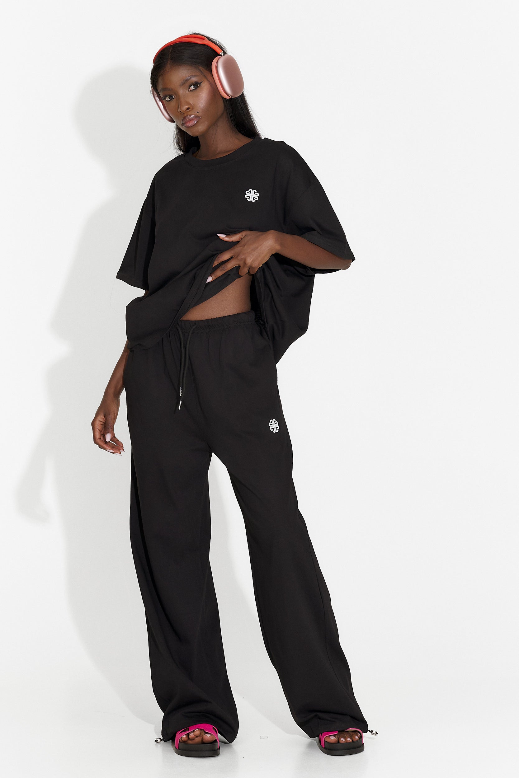 Trening dama casual negru Cristyn Bogas