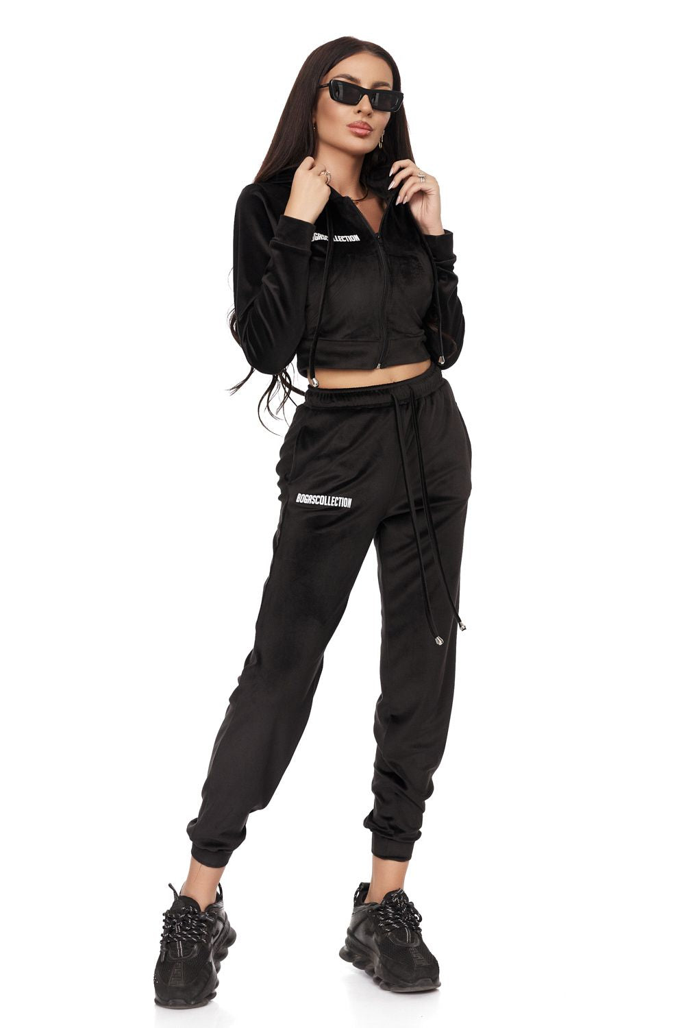 Trening dama casual negru Delisays Bogas