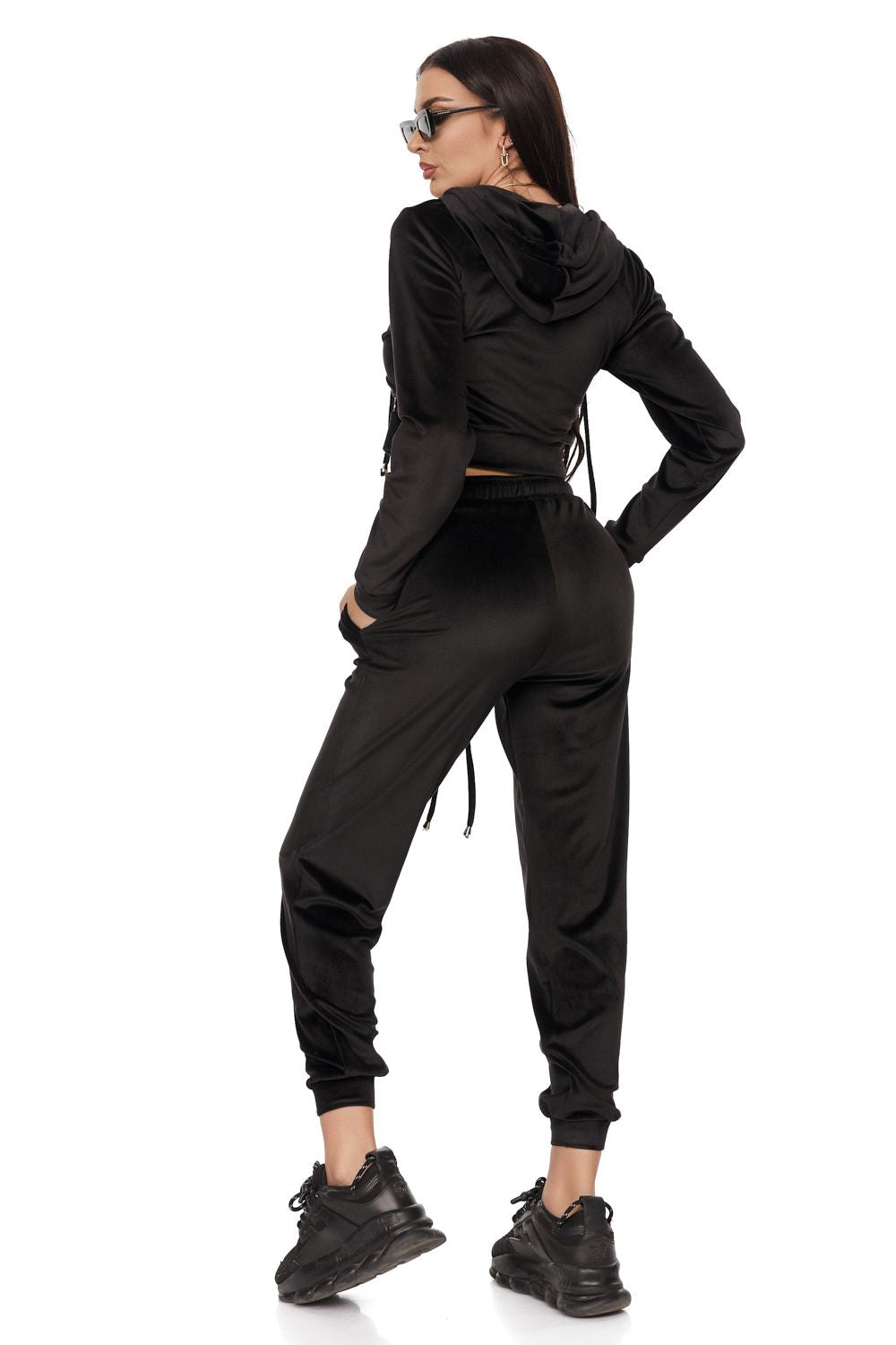 Trening dama casual negru Delisays Bogas
