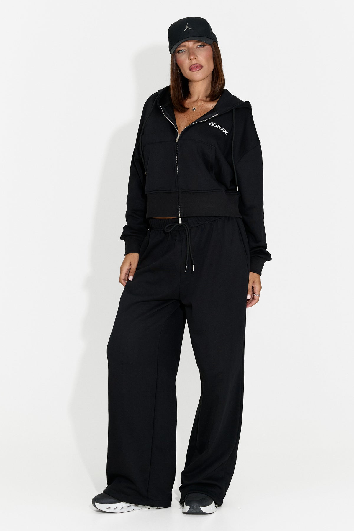 Trening dama casual negru Jaliraeria Bogas