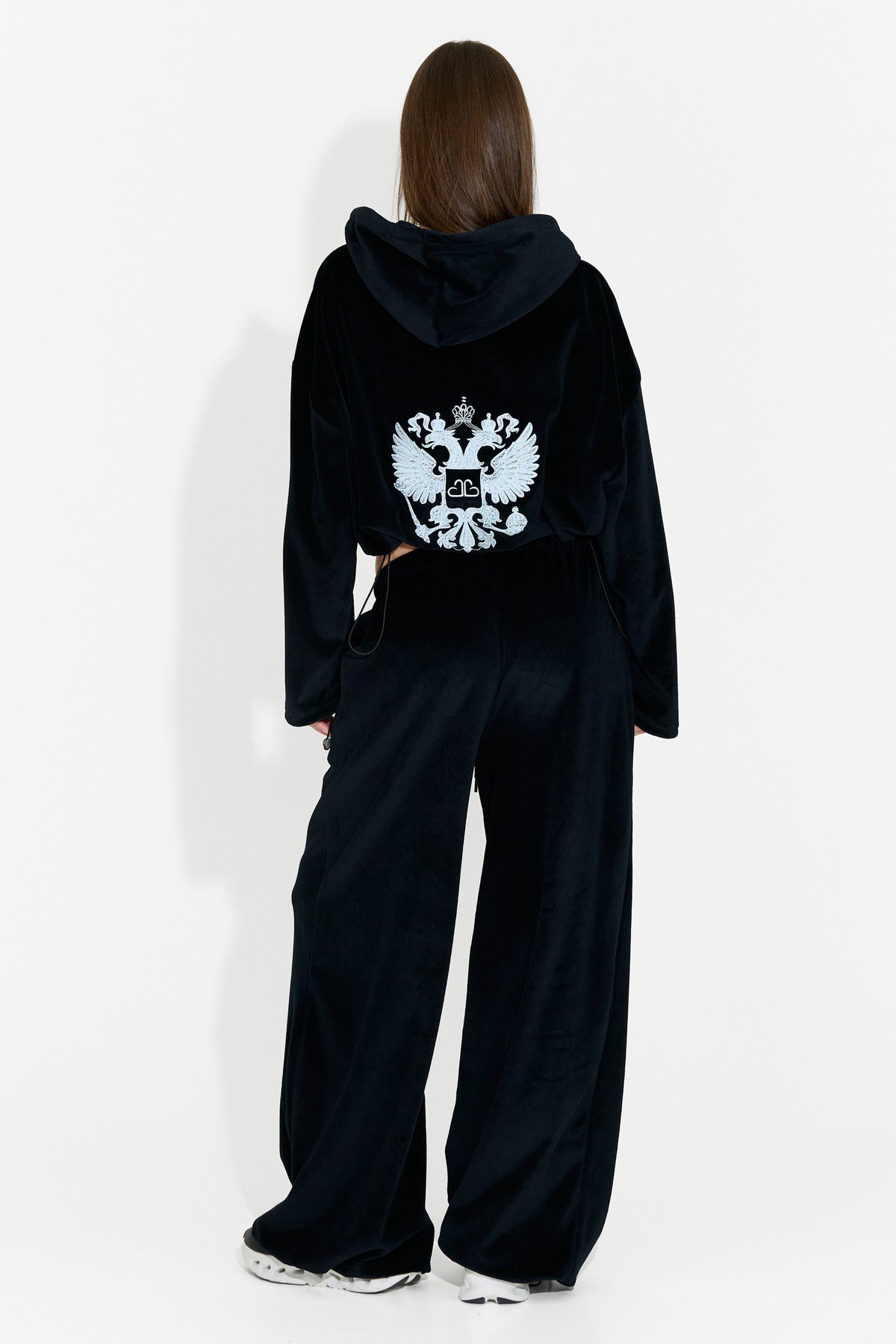 Trening dama casual negru Scoleaesia Bogas