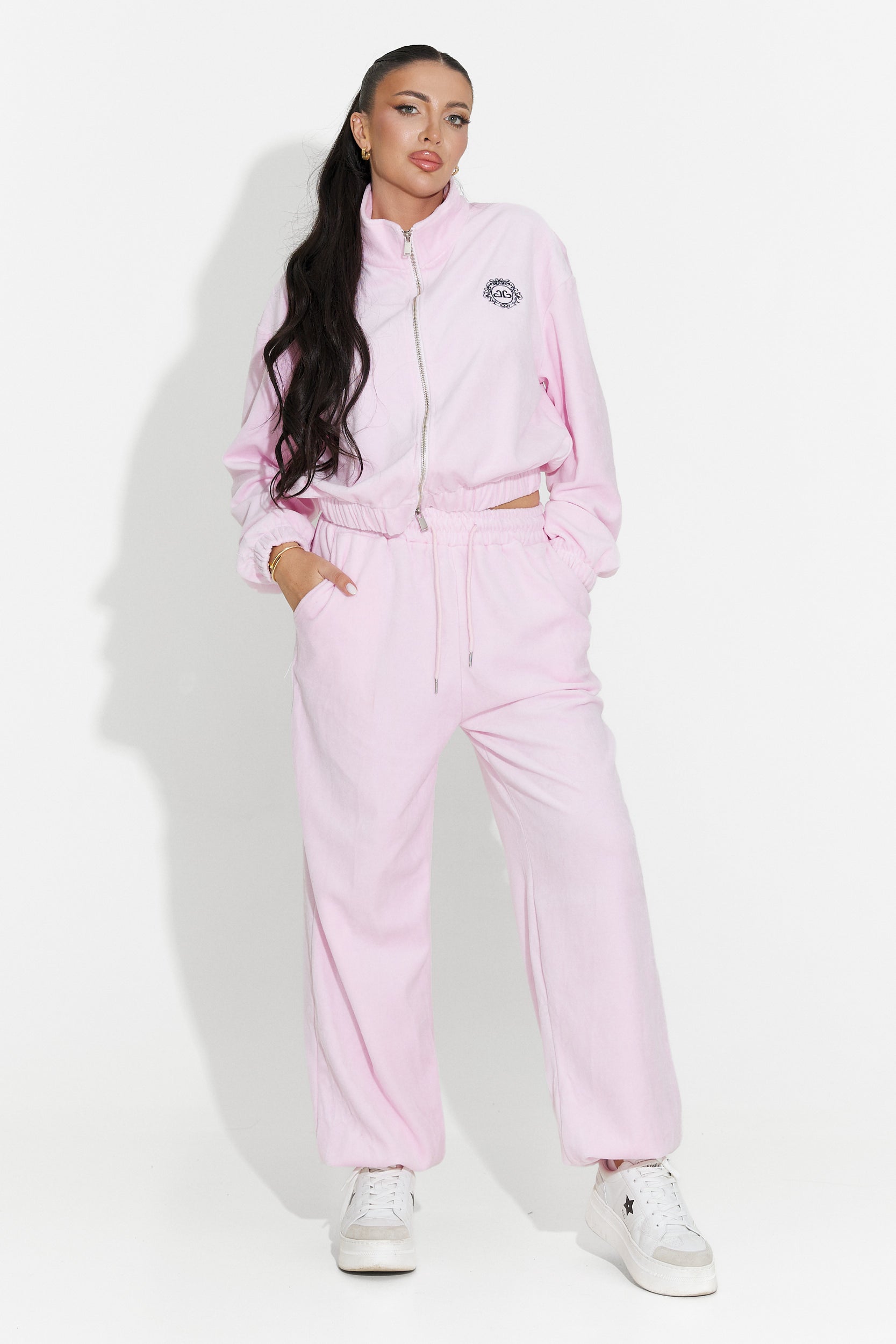 Women's casual pink tracksuit Eidena Bogas