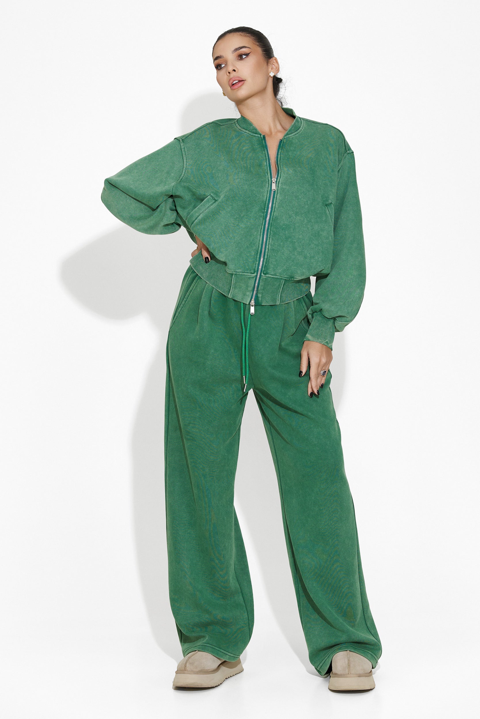 Trening dama casual verde Perira Bogas